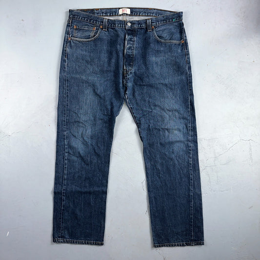 Levis 501 Vintage Y2K XX Straight Leg Jeans Blue Med Wash 40x32 Act 40x31
