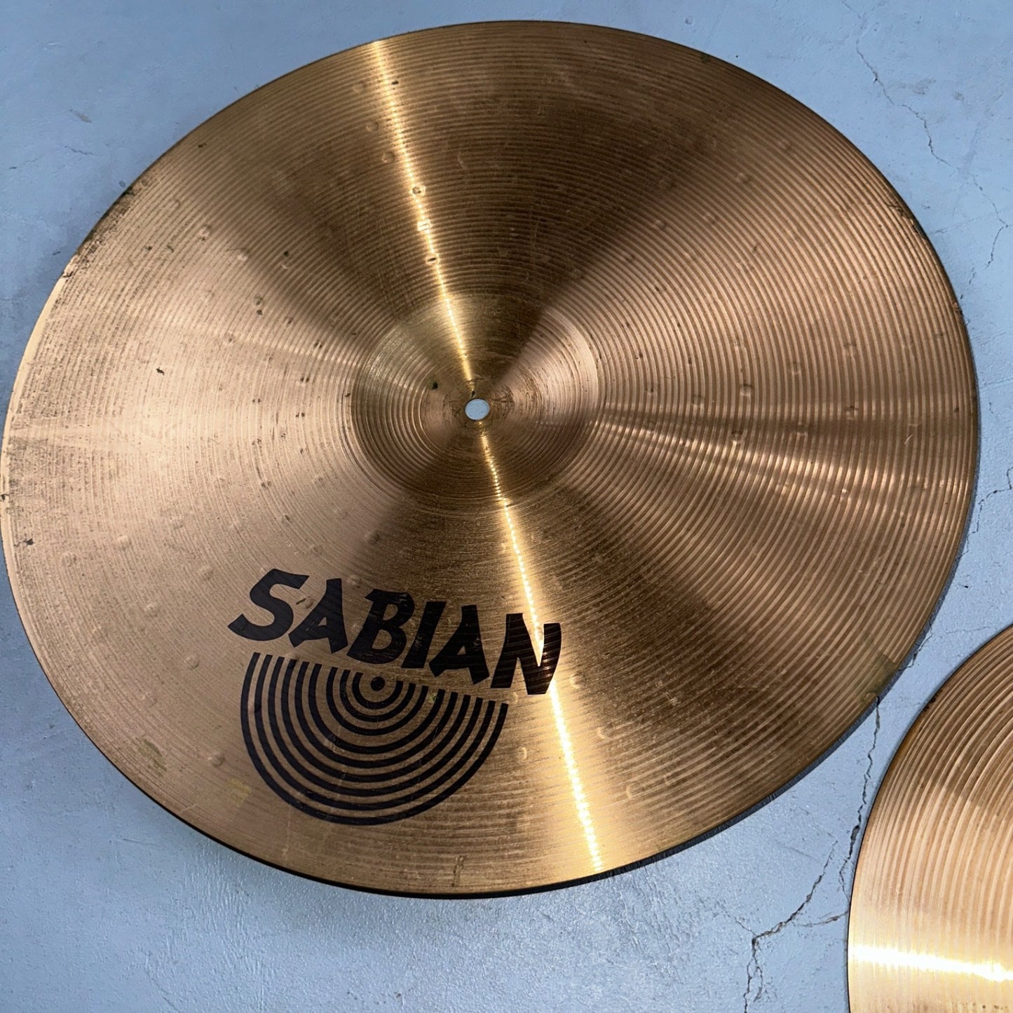 SABIAN B8 18" Crash Ride Cymbal 14" Hi Hats Set Collection Pair Top Bottom