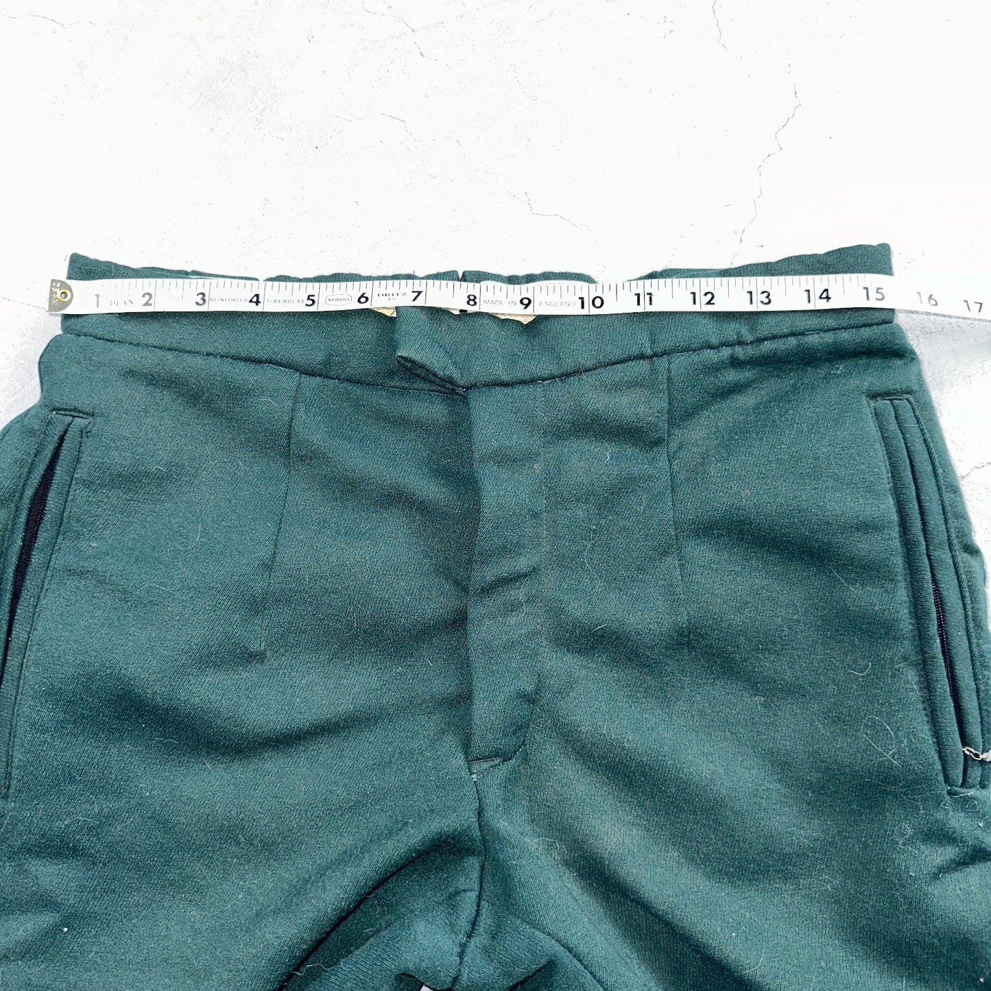 Vintage 1960s Othmar Schneider Sears Roebuck Green Ski Pants Sz S Snow 60s