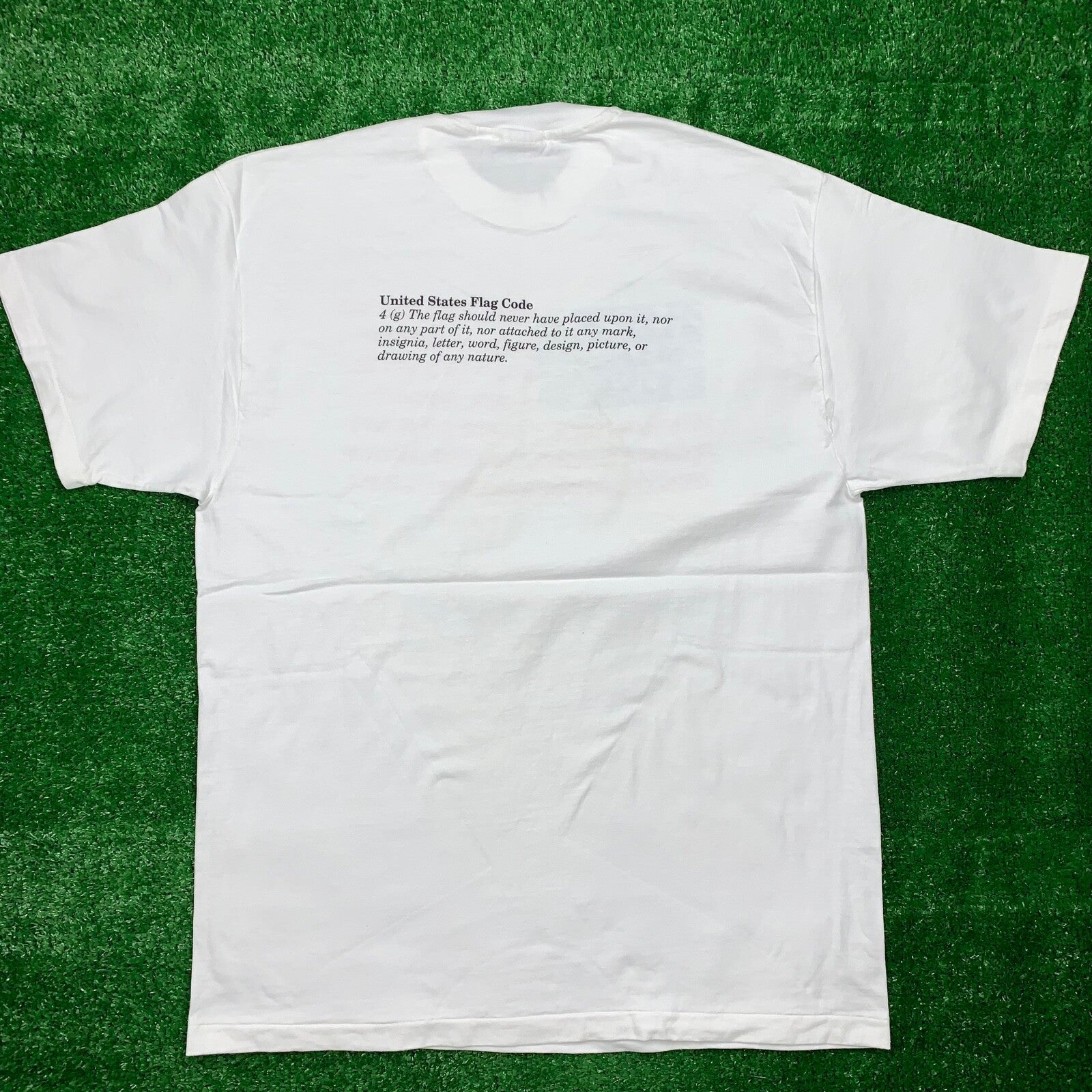 USA Hippie Flag Vintage T Shirt 90s One Love Music Rap Nirvana Peace Oregon