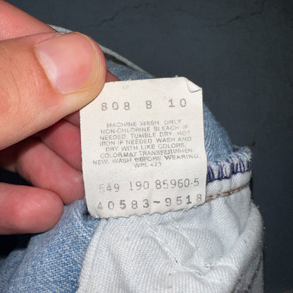 Levis VTG Silver Tab Jeans Mens Blue 40583 USA Made 90s Y2K 33x32 Ac 32x31