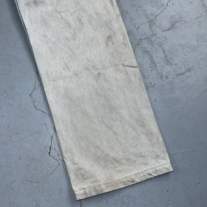 Levis 501 Vintage 90s UK Straight Leg Jeans Blue Light Wash 38x36 Act 37x30