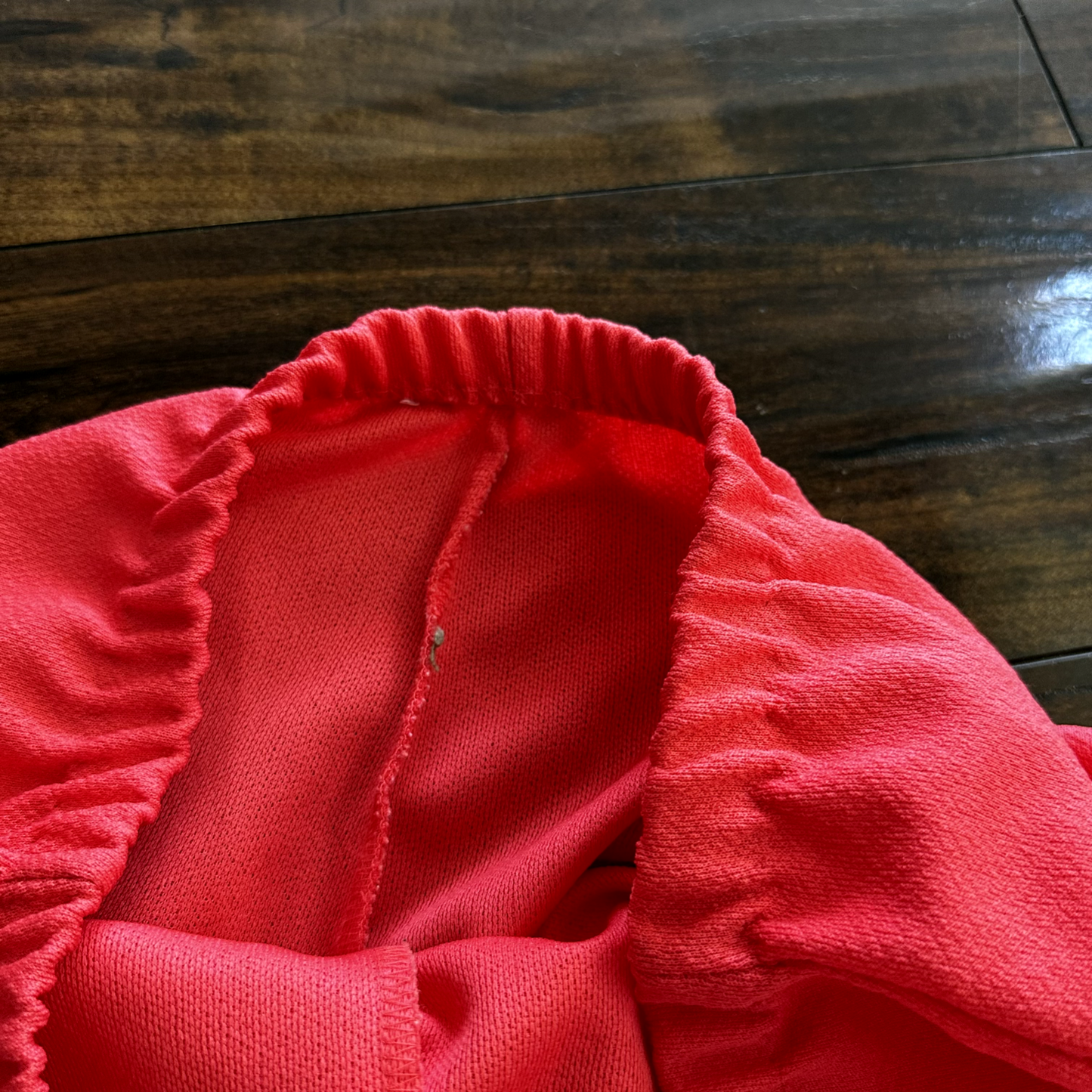 Vintage 70s High Waist Bell Bottom Poly Knit Disco Pants Pattern 80s Pink