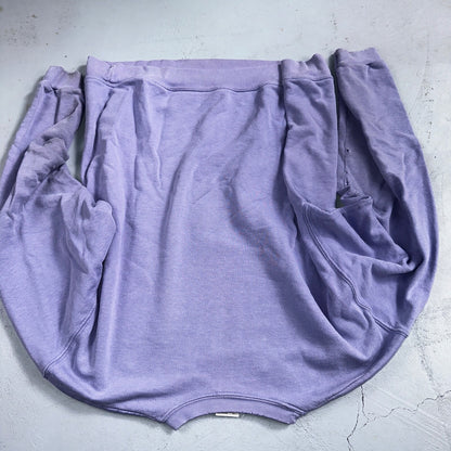 Oregon Newport Art Painting VTG 90s Crewneck Sweatshirt 1990s Purple Lighthouse