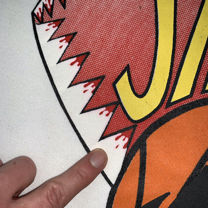 Nike Vintage Sweatshirt Mens T Shirt Sharks Crewneck AOP Basketball Jordan RARE