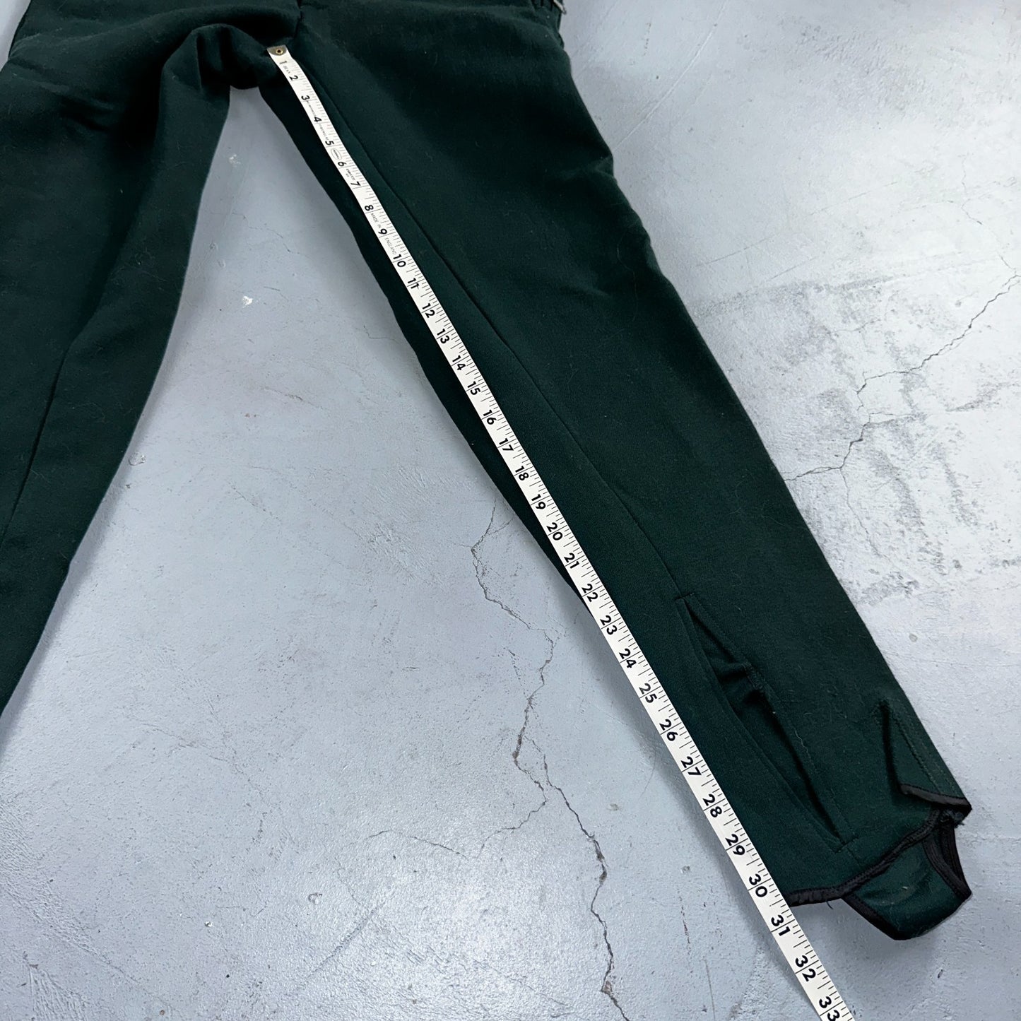 Vintage 1960s Othmar Schneider Sears Roebuck Green Ski Pants Sz S Snow 60s