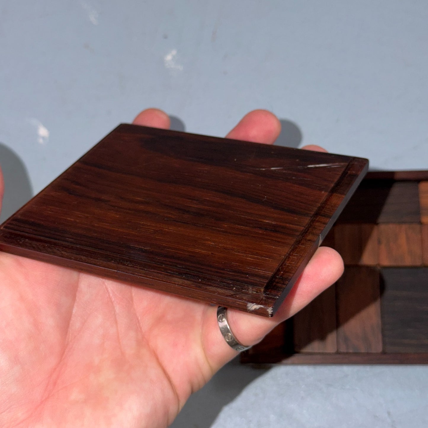 Alfred Klitgaard VTG Mid-Century Modern Rosewood MCM Game Denmark Danish Art