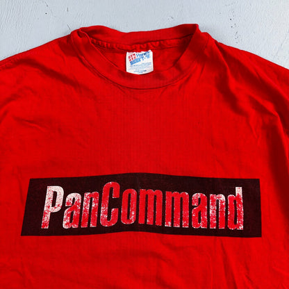Hanes Pan Command Hot VTG T Shirt Single Stitch Computer Random Graphic Auto L