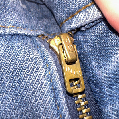 Levis 646 Vintage 70s USA Orange Tab Bootcut Flare Blue Bell Bottom Jeans 29x28