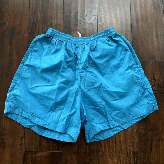 Vintage Nike Running Shorts Pants Gray Tag Swim Jordan 90s Basic Blue Y2K M