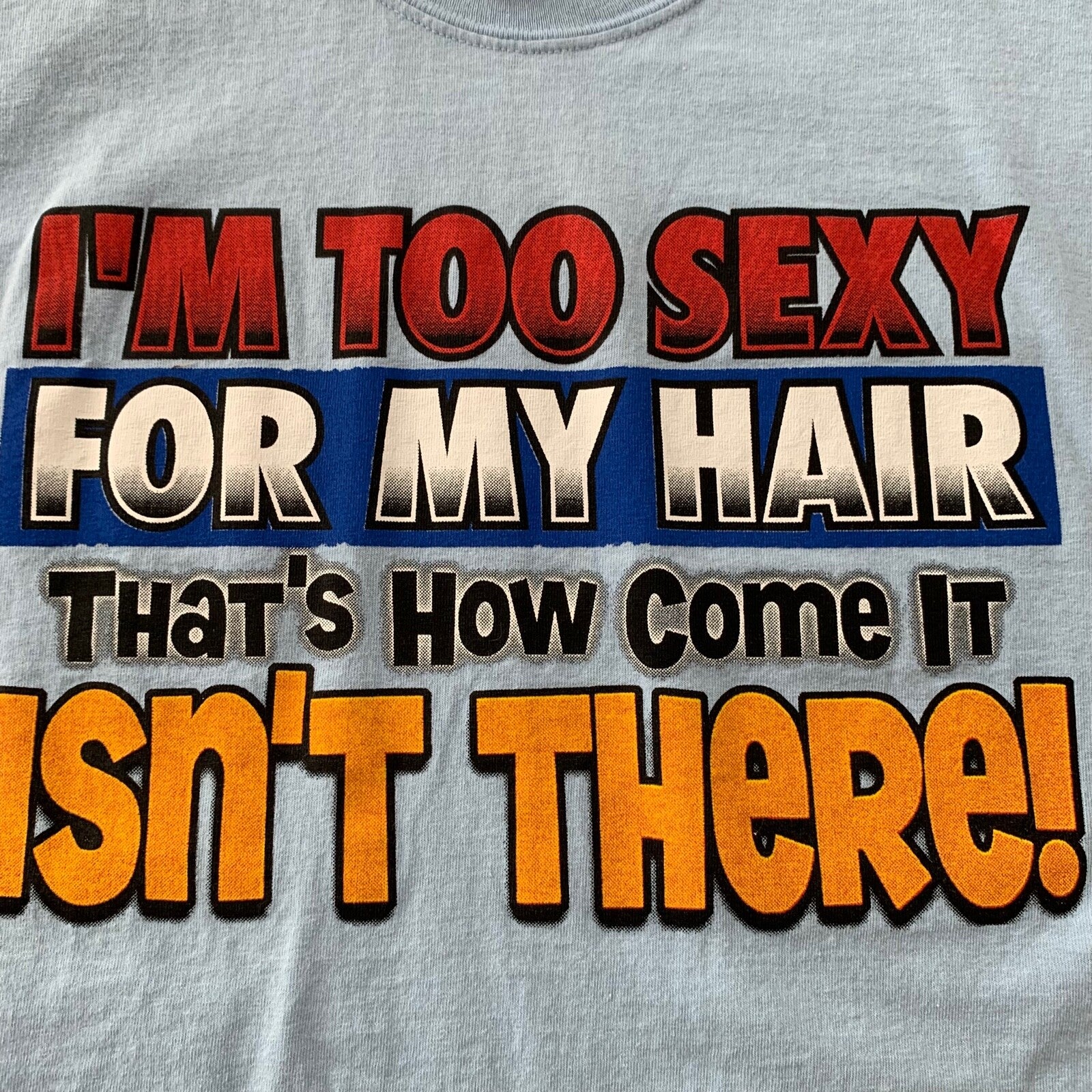 Bald Joke Funny Vintage T Shirt Hair Not There Humor Adult Party Gift Laugh Rap