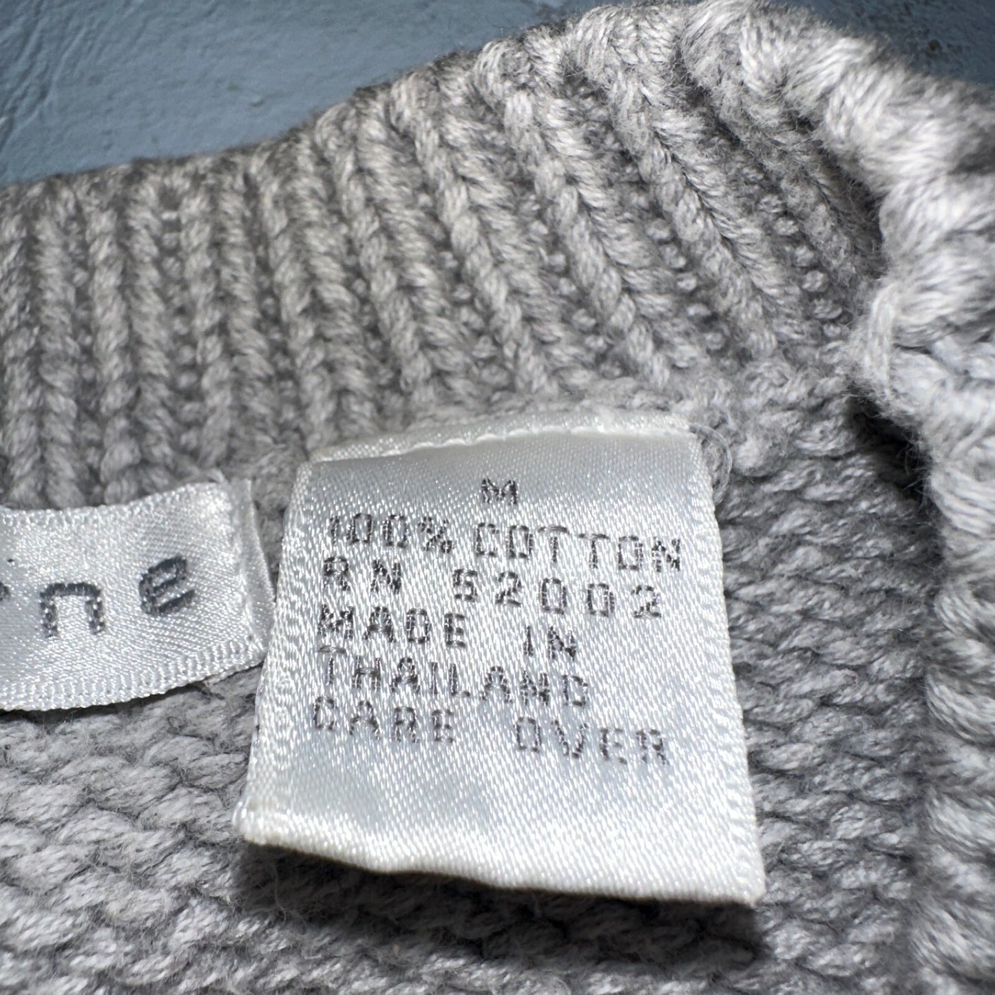 VTG Claiborne Fisherman Knit Womens Sz M Sweater Cable Knit Striped Chic Boho