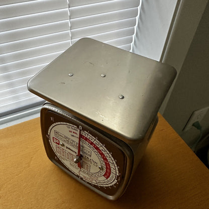 VTG Pelouze Postal Scale 2 Lb Model Y-2 1976 USPS Desk Office 1970s Rare MCM