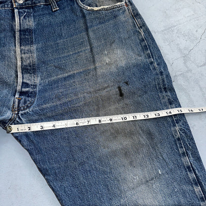 Levis 501 Vintage 70s SS Redline Selvedge USA XX Jeans Med Wash 48x30 Act 44x26
