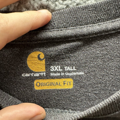 Carhartt Vintage Style Pocket T Shirt Travis Scott Thrashed Faded 3XL Faded Blk