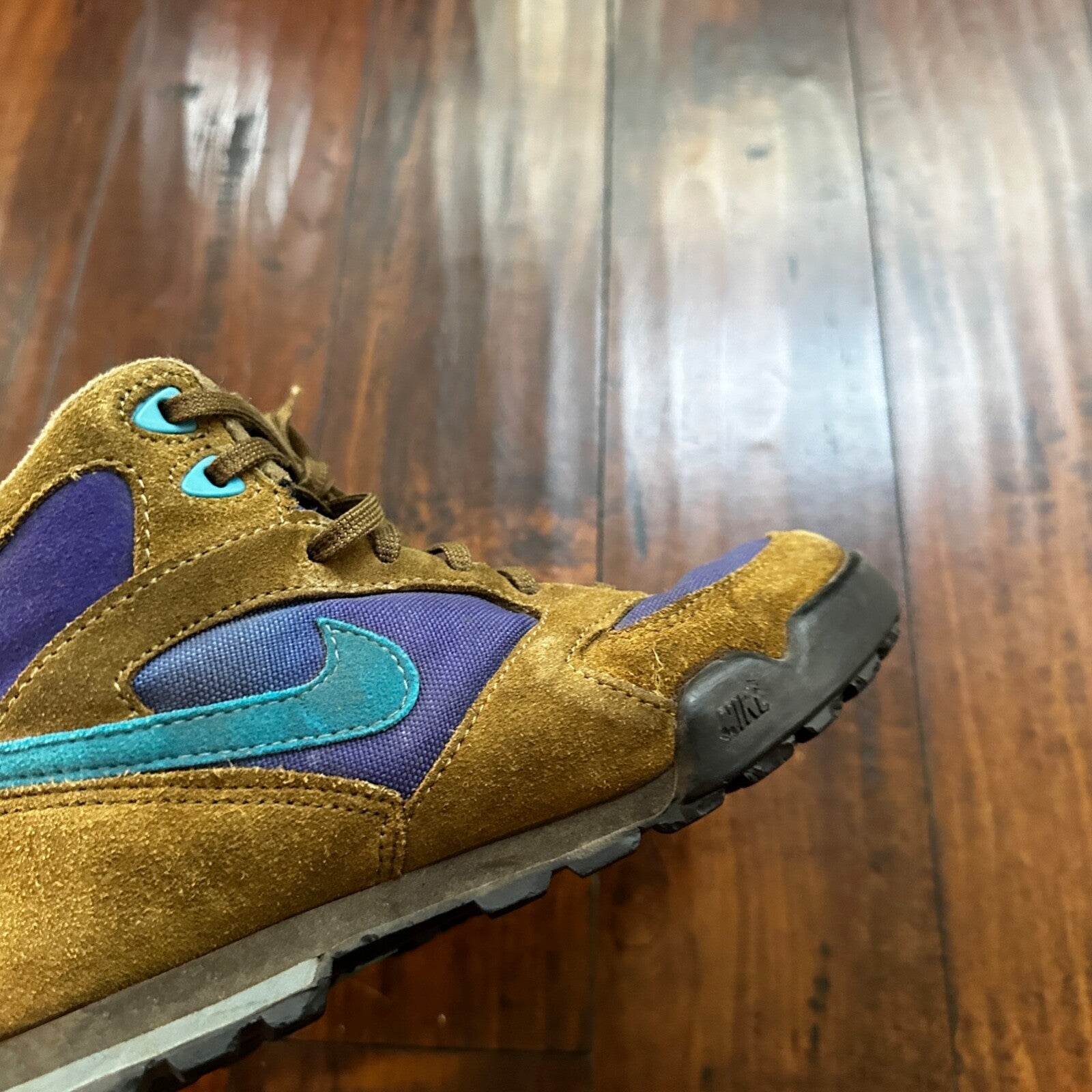 Vtg 90s Nike Caldera Plus Hiking Boots Womens Sz 7.5 Camp Trail Walking Travel