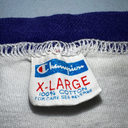 Oregon Champion 80s Ringer ORRC Run VTG T Shirt 1980s Sun Fun Graphic XL Cool