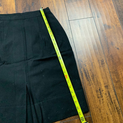 Vintage USA Rockabilly Womens Dress Black Skirt 60s 70s Top Bottom Sanforized