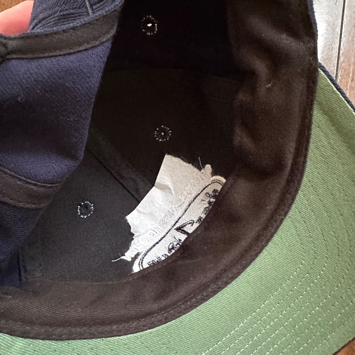 Nike Huston Open Vintage Hat Cap Snapback Navy Y2K Basic Navy Golf Hockey