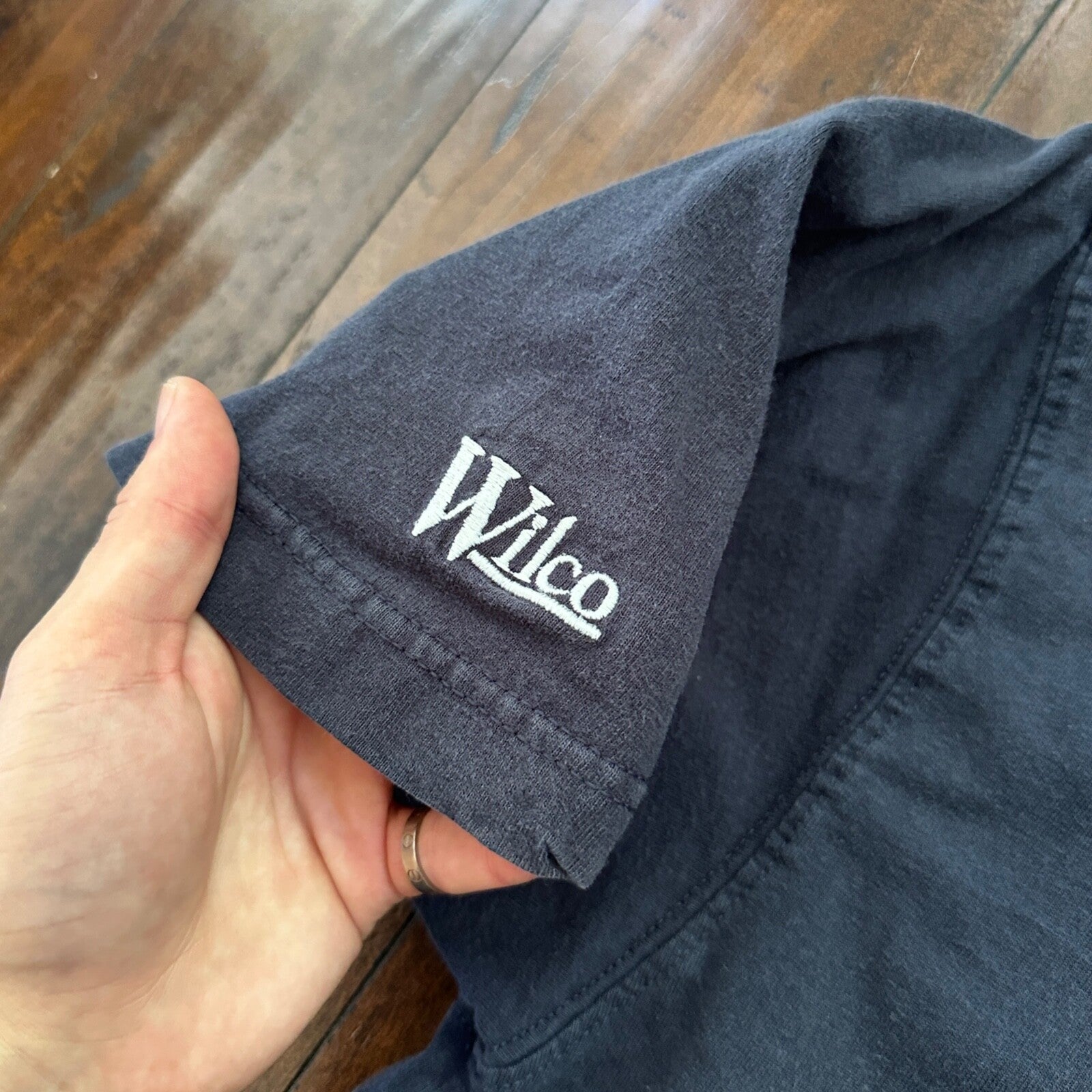 Carhartt Pocket Y2K VTG T Shirt K87 NaVy Navy Blue Basic Travis Scott Simple