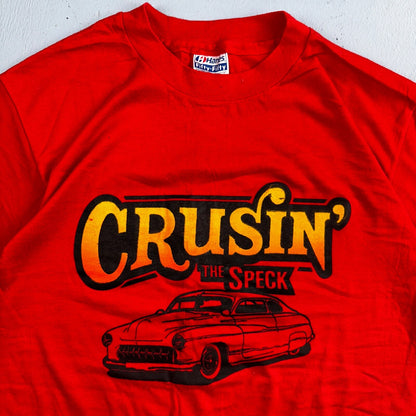 Hanes 80s Cars Art The Speck VTG T Shirt 1980s Graphic Single Stitch Oregon