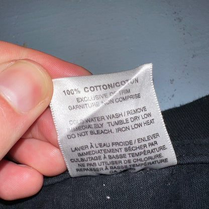 Hooters Beaverton Oregon Long Sleeve Y2K VTG T Shirt Tacky Black PDX Graphic