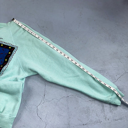 Hanes XL Santa Fe Chili Night Sweatshirt XL 80s VTG Crewneck Howling Wolf