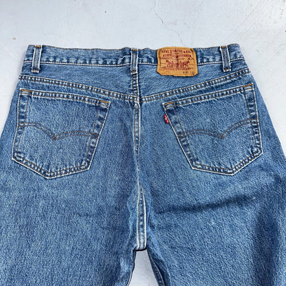 Levis 501 Vintage 80s USA XX Straight Leg Jeans Blue Light Wash 36x32 Act 34x32