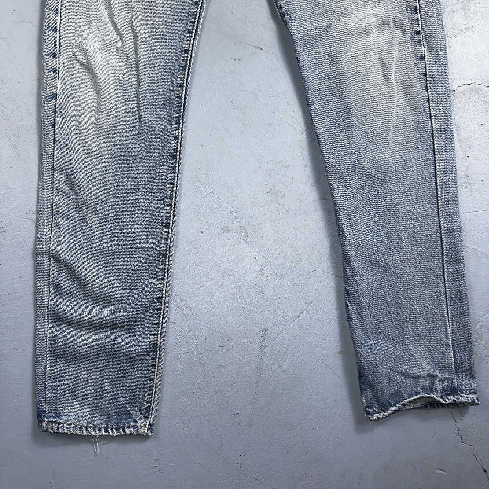 Levis 501 Vintage 80s USA XX Straight Leg Jeans 33x30 Altered Skinny Act 30x33