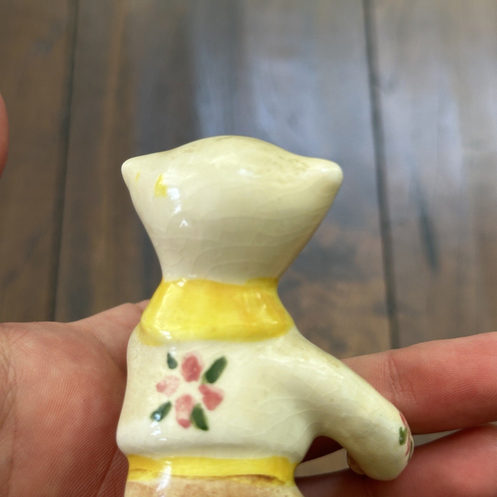 VTG Cat Salt And Pepper Shaker Anthropomorphic Japan Creepy Funny Cute SINGLE