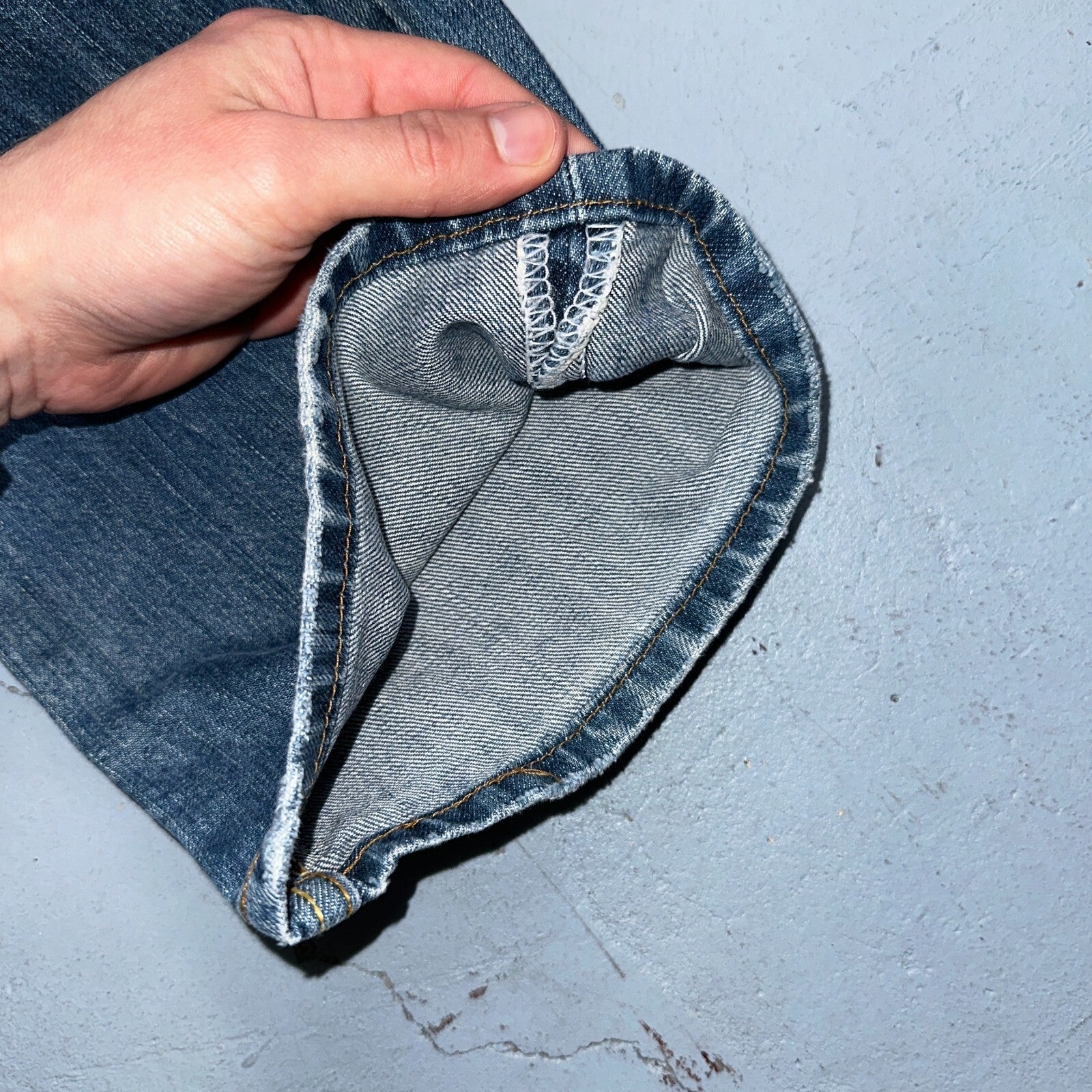 Levis 501 Vintage Y2K XX Straight Leg Jeans Blue Med Wash 33x32 Act 32x31