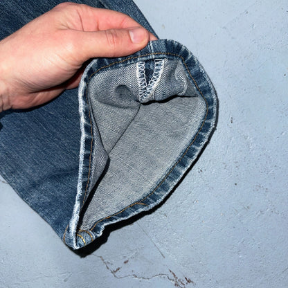 Levis 501 Vintage Y2K XX Straight Leg Jeans Blue Med Wash 33x32 Act 32x31