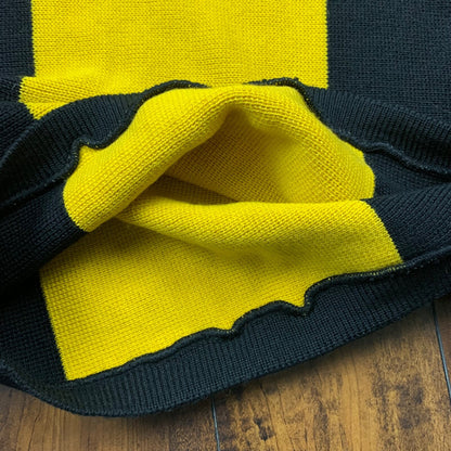 1950s Bill Bakers Oregon 50s USA Made Vintage Sweater Yellow Wool 40s Rockabilly