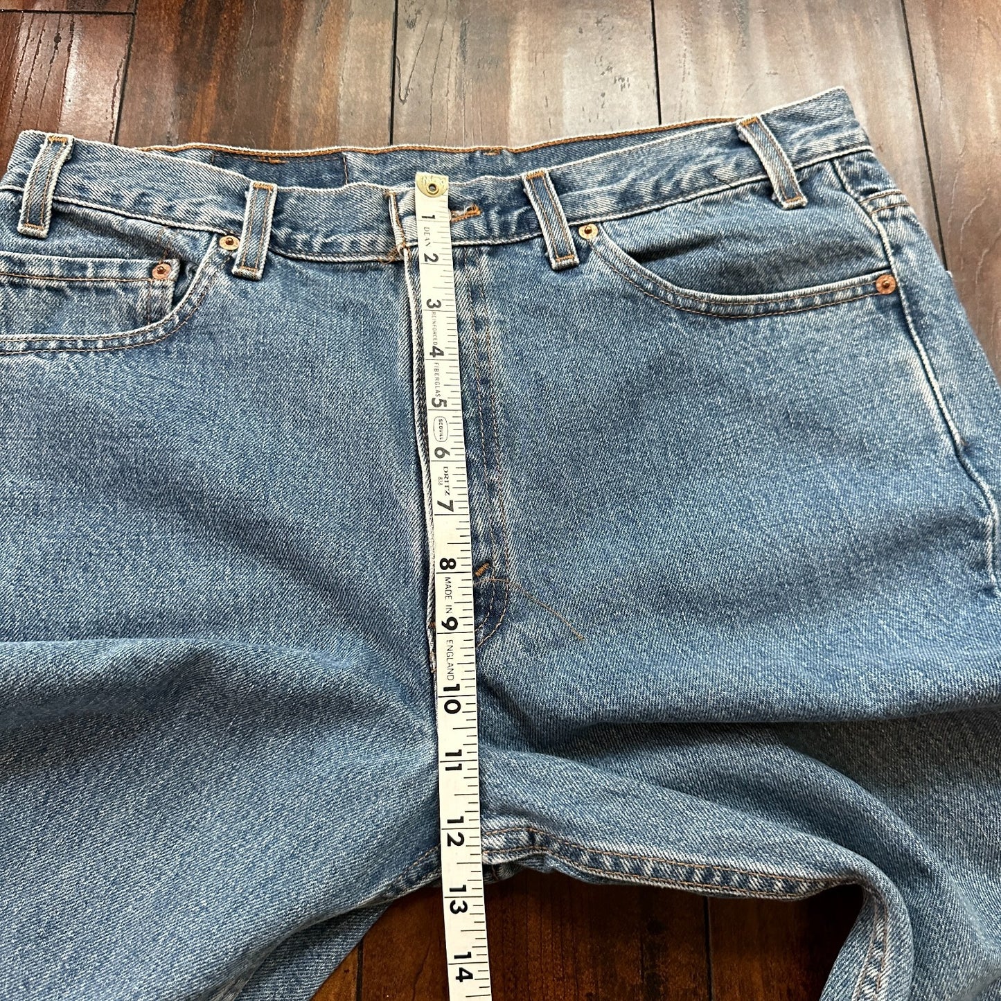 VTG Levis 517 Jeans Mens 36x30 Blue Denim Bootcut USA Made 90s Act 34x29