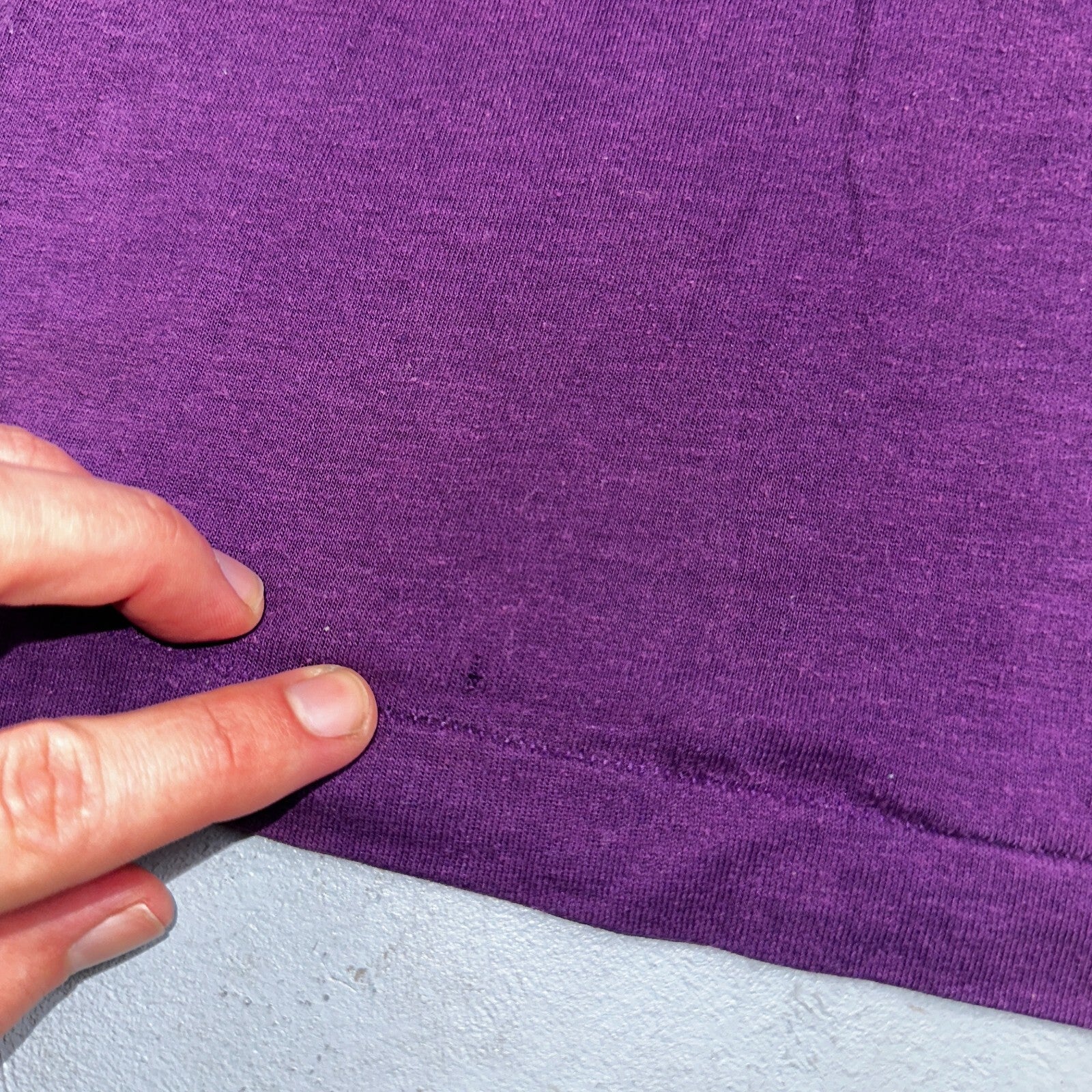 Tennis Tournament Salem Oregon 1985 VTG T Shirt 80s Purple PDX Single Stitch