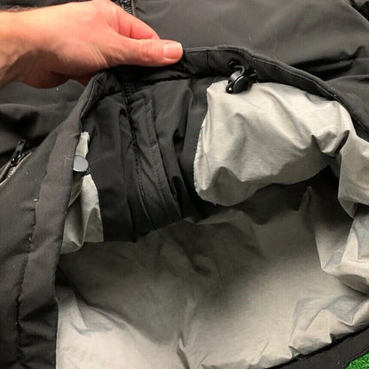 Vince Camuto Men's Hooded Down Puffer Jacket Small Black Warm To Vest Winter