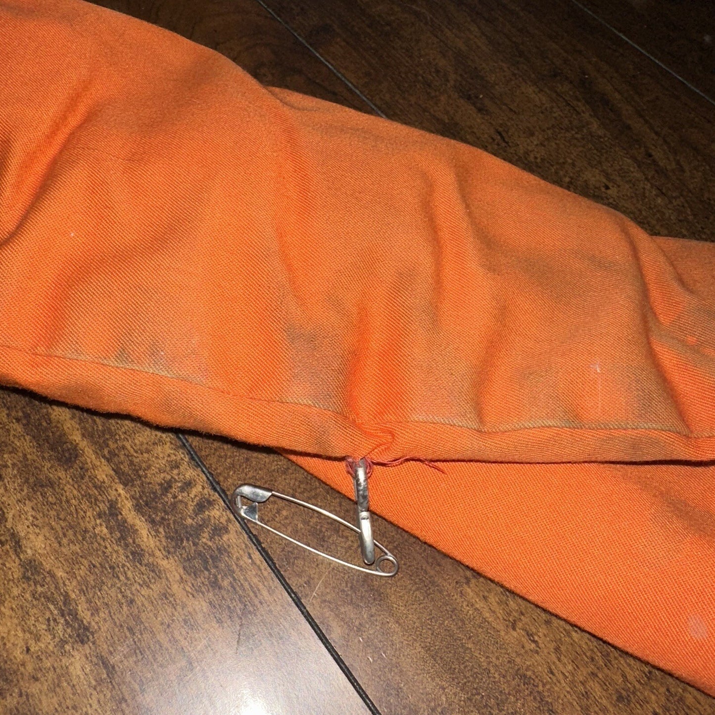 Vtg 50s 60s Hunters Friend Orange L Canvas Hunting Jacket Work Coat Rockabilly