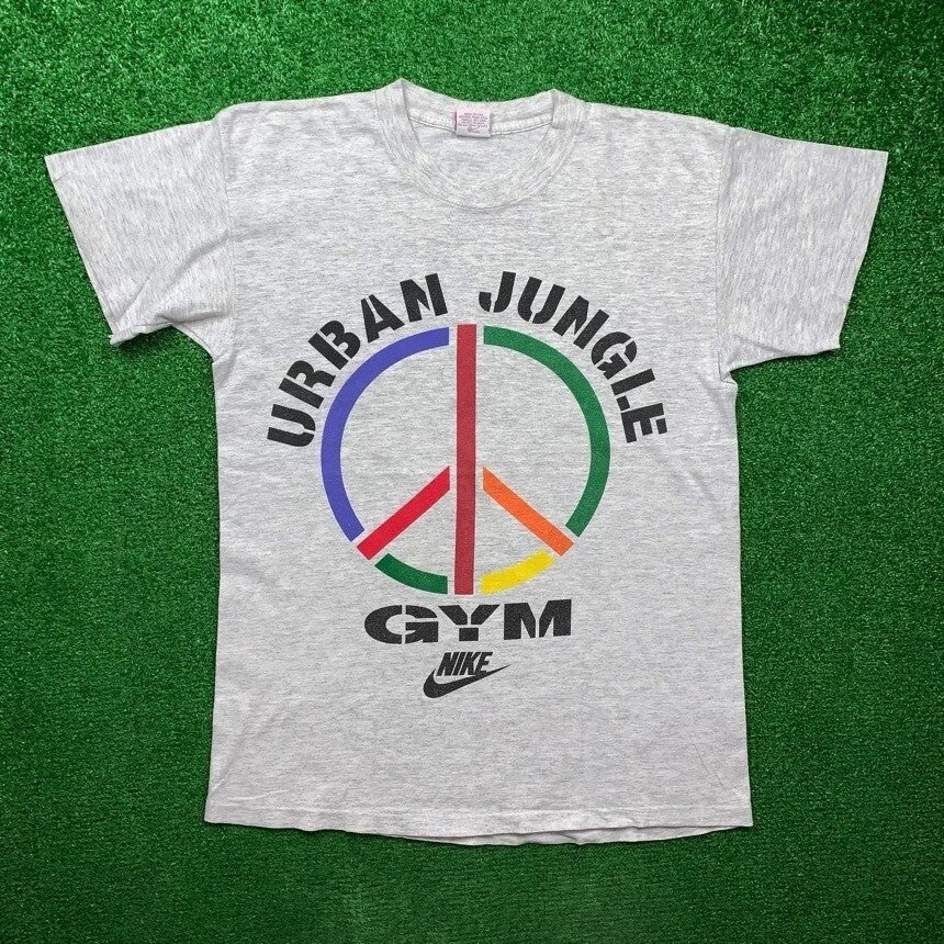 Nike Urban Jungle Gym Spike Lee Vintage T Shirt 90s USA Rare Jordan Rap 4s 3s