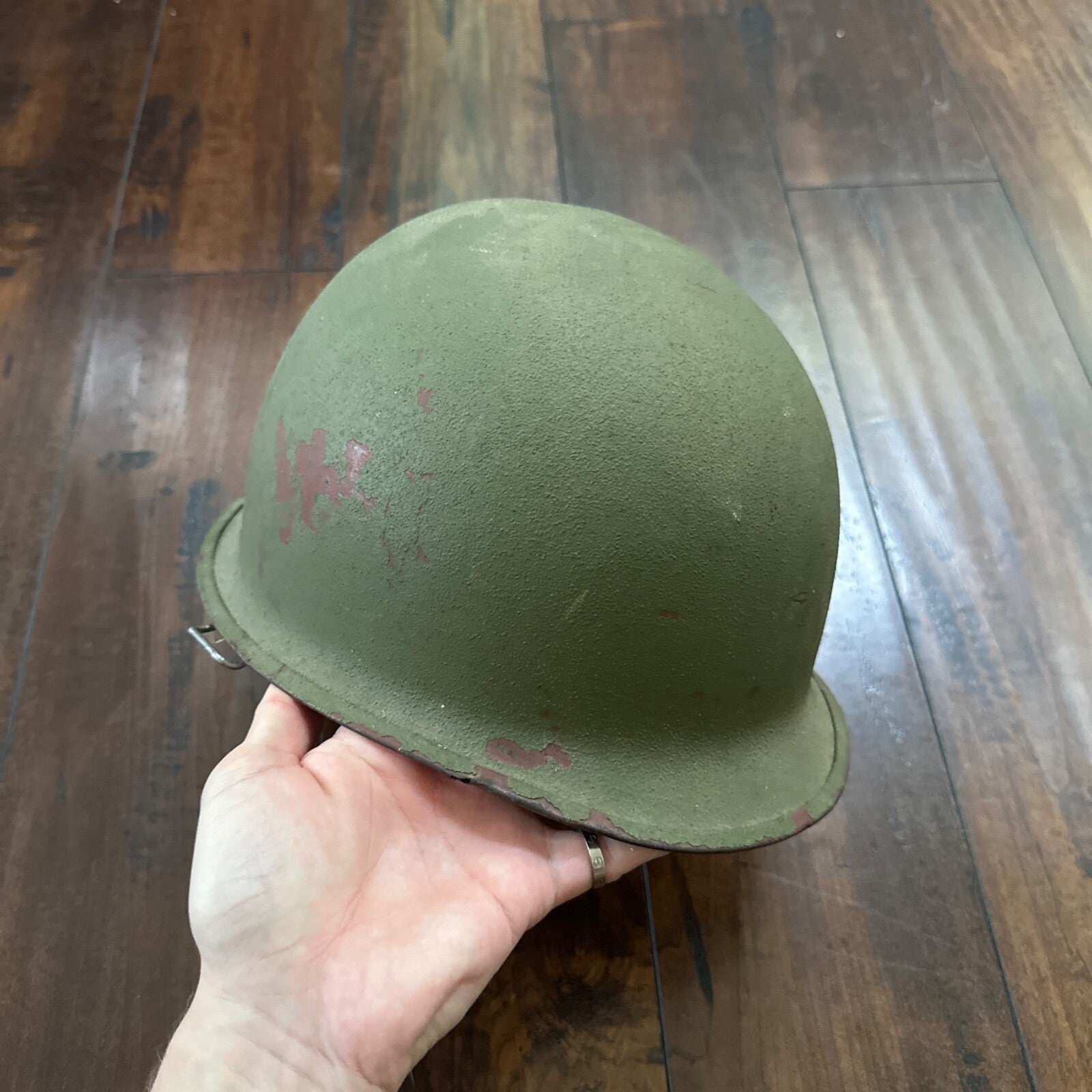 Vintage Vietnam War USMC M1 Helmet Post WWII Barn Find Unknown Origin