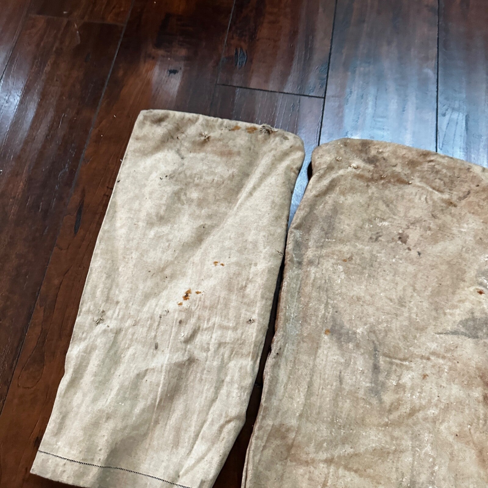 Vtg The First National Bank Money Bag Cloth Bag Portland Oregon California 1940s