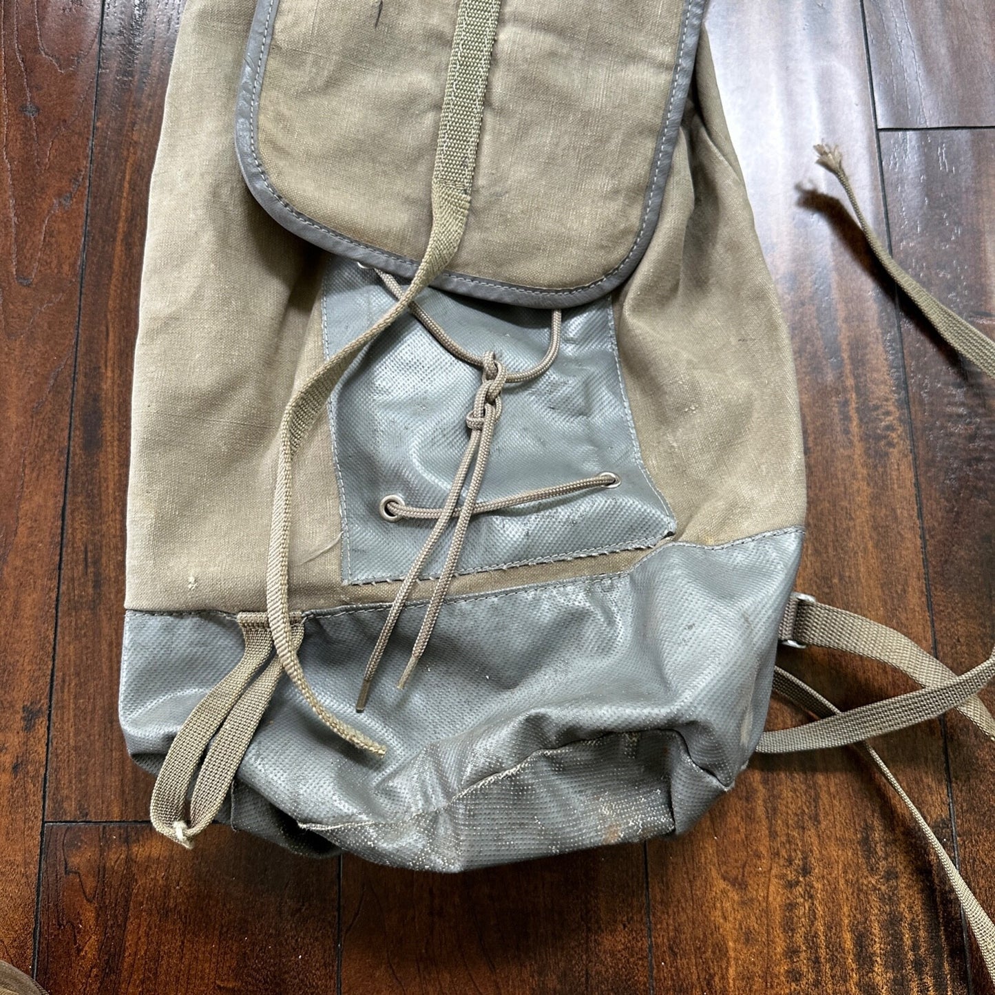 Millet Le Sherpa Mountain Hiking Rucksack Walter Bonatti 1950's Canvas Bag 50s