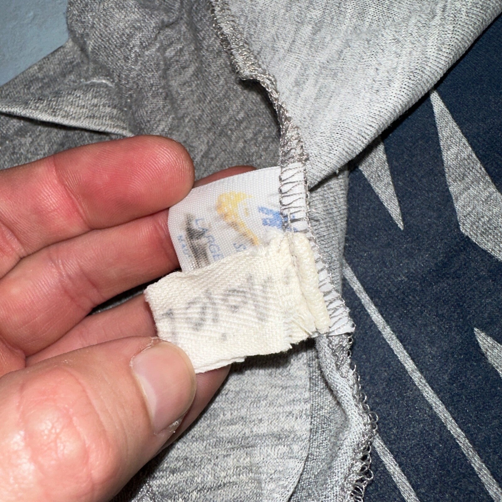 Nike 70s Lot of 8 VTG T Shirt Orange Tag Gray Swoosh Soft Chopped Front Team