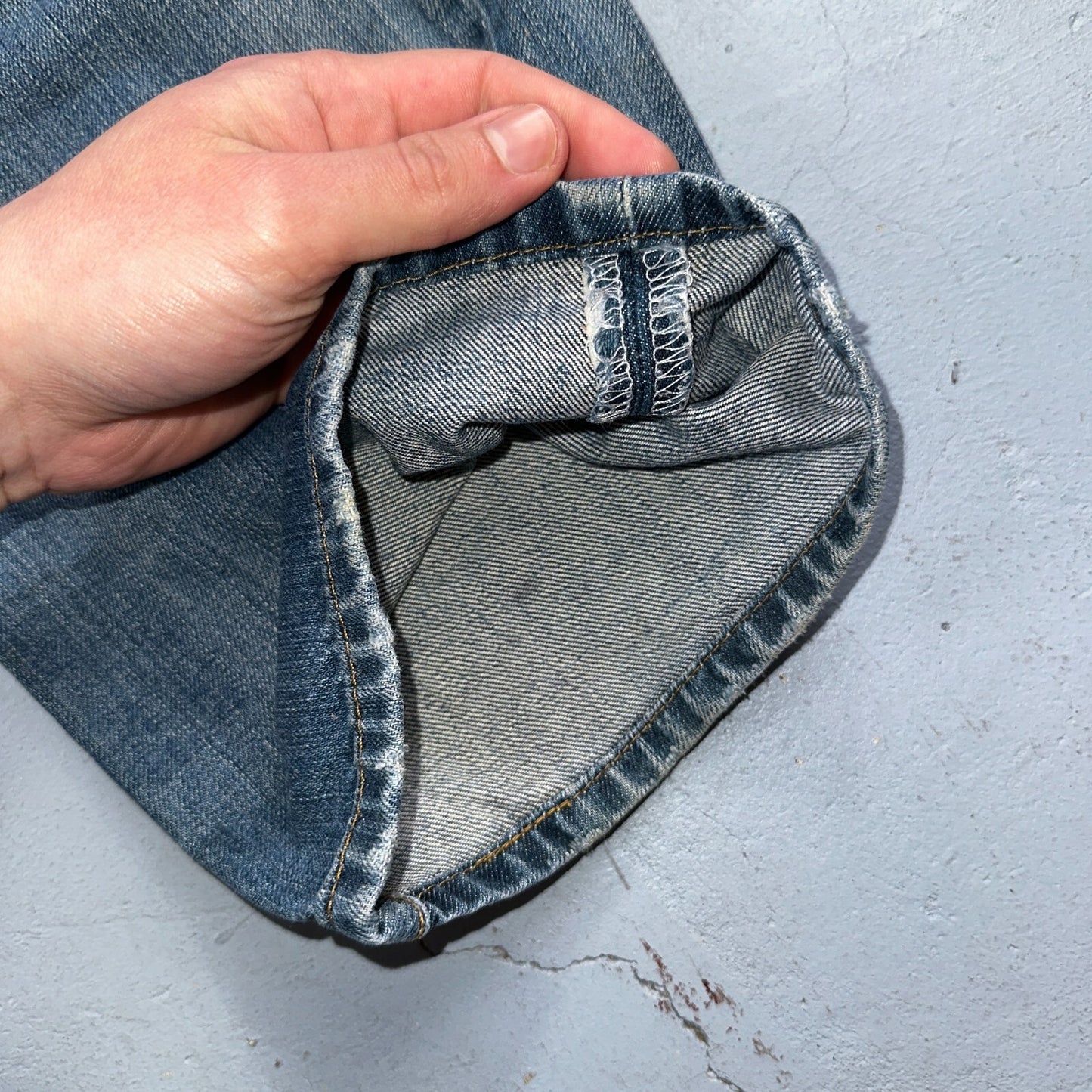 Levis 501 Vintage Y2K XX Straight Leg Jeans Blue Med Wash 36x30 Act 35x29