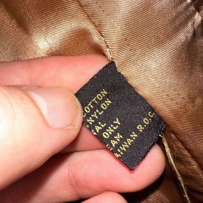 VTG Mens Suit 40 Jacket Sport Coat Rockabilly 80s 90s Corduroy Brown Short