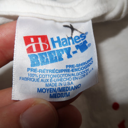 Hanes Hamilton Hotel VTG T Shirt Washington DC NYC 80s White T Shirt Graphic