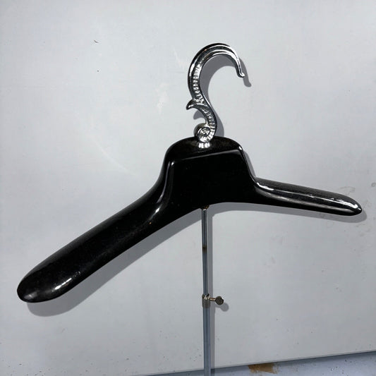 Old Vintage METAL Store DISPLAY Tabletop Clothes VALET STAND Adjustable