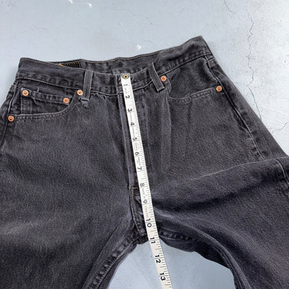 Levis 501 Vintage 90s Mexico Straight Leg Jeans 30x32 Y2K Dark Wash Act 27x30