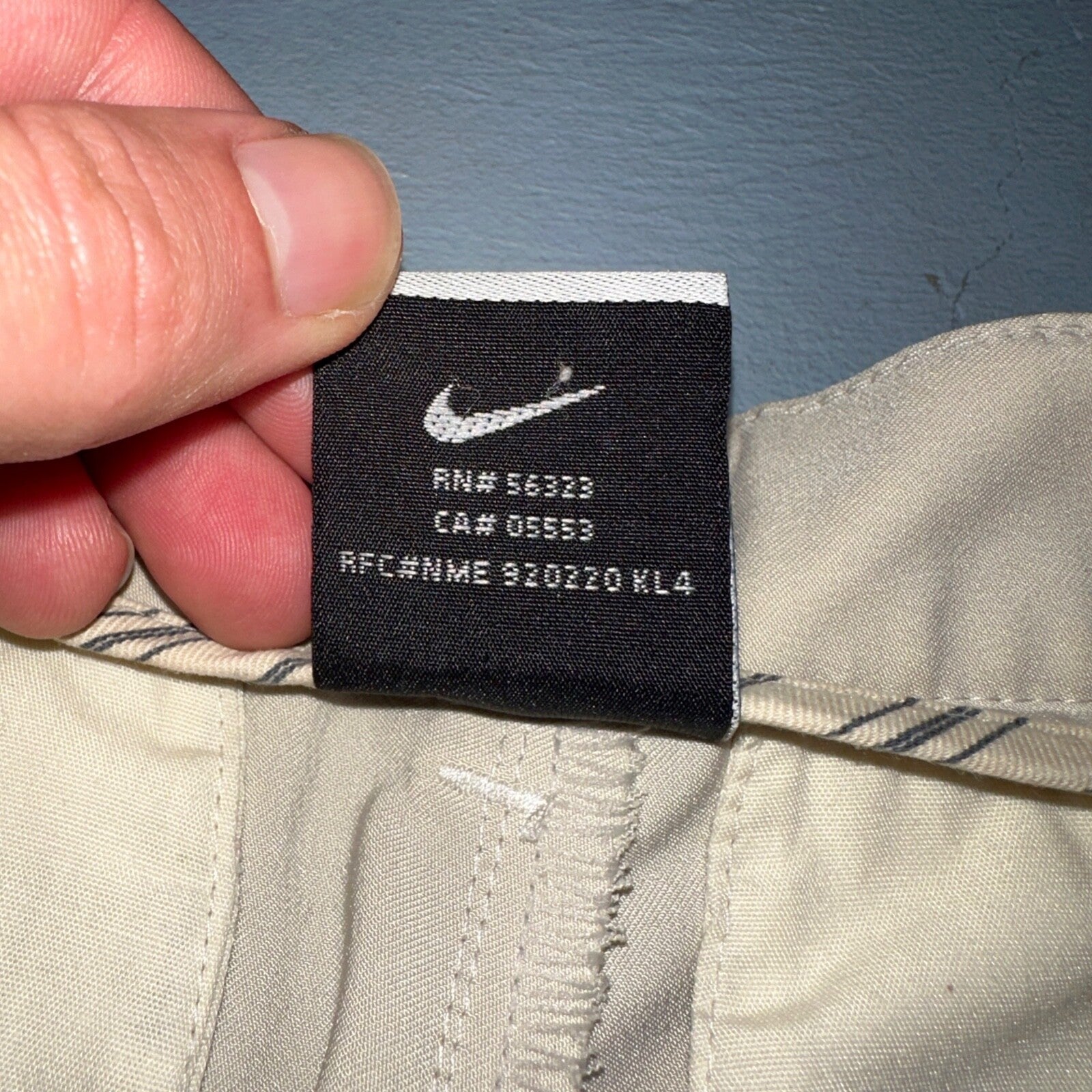 Nike Mens Golf Athletic Gym 32 Muscle Shorts Dri Fit Tan Gym Sports M