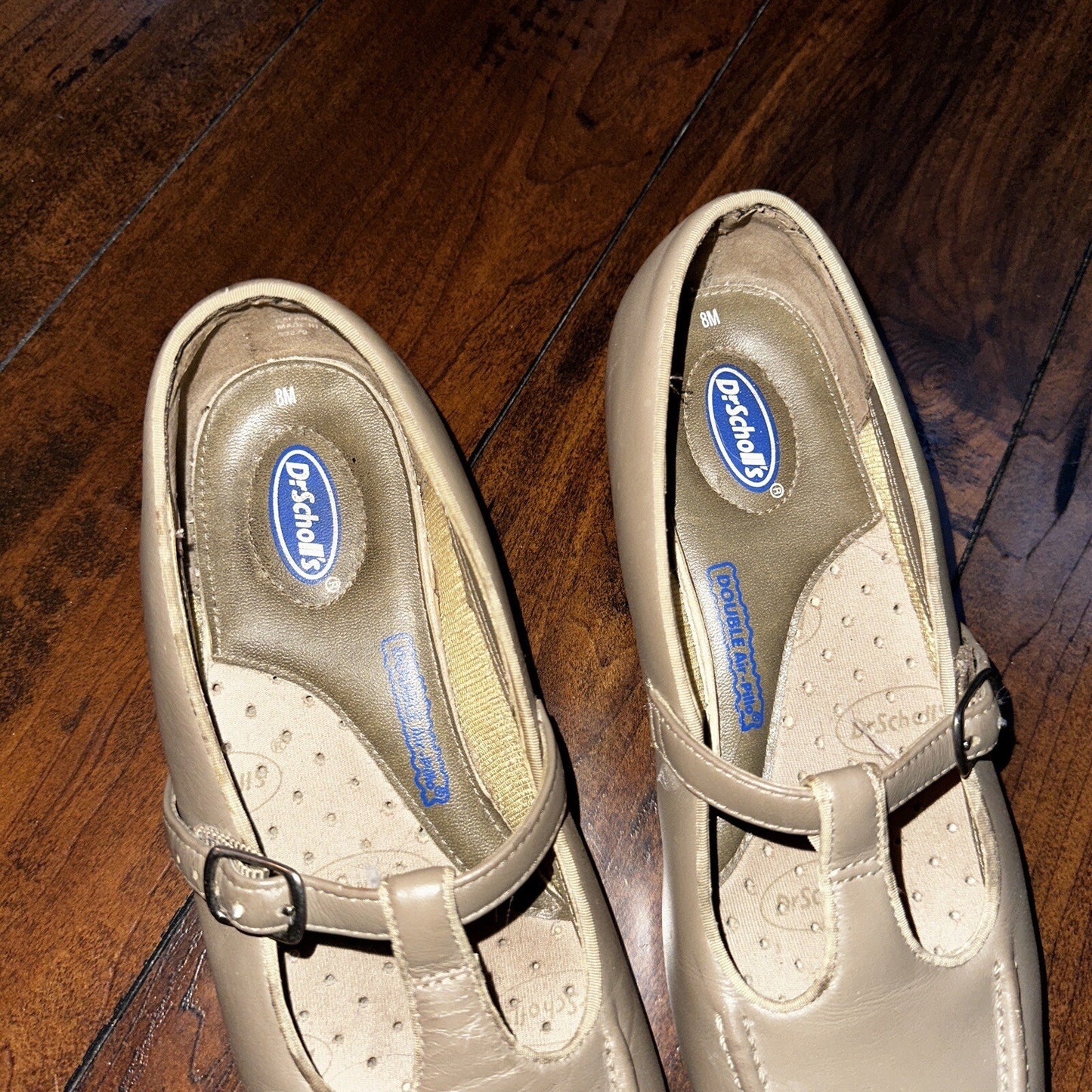 Dr Scholls Dress Sandals Women’s Size 8 Heels Brown Tan Print Elegant Classy