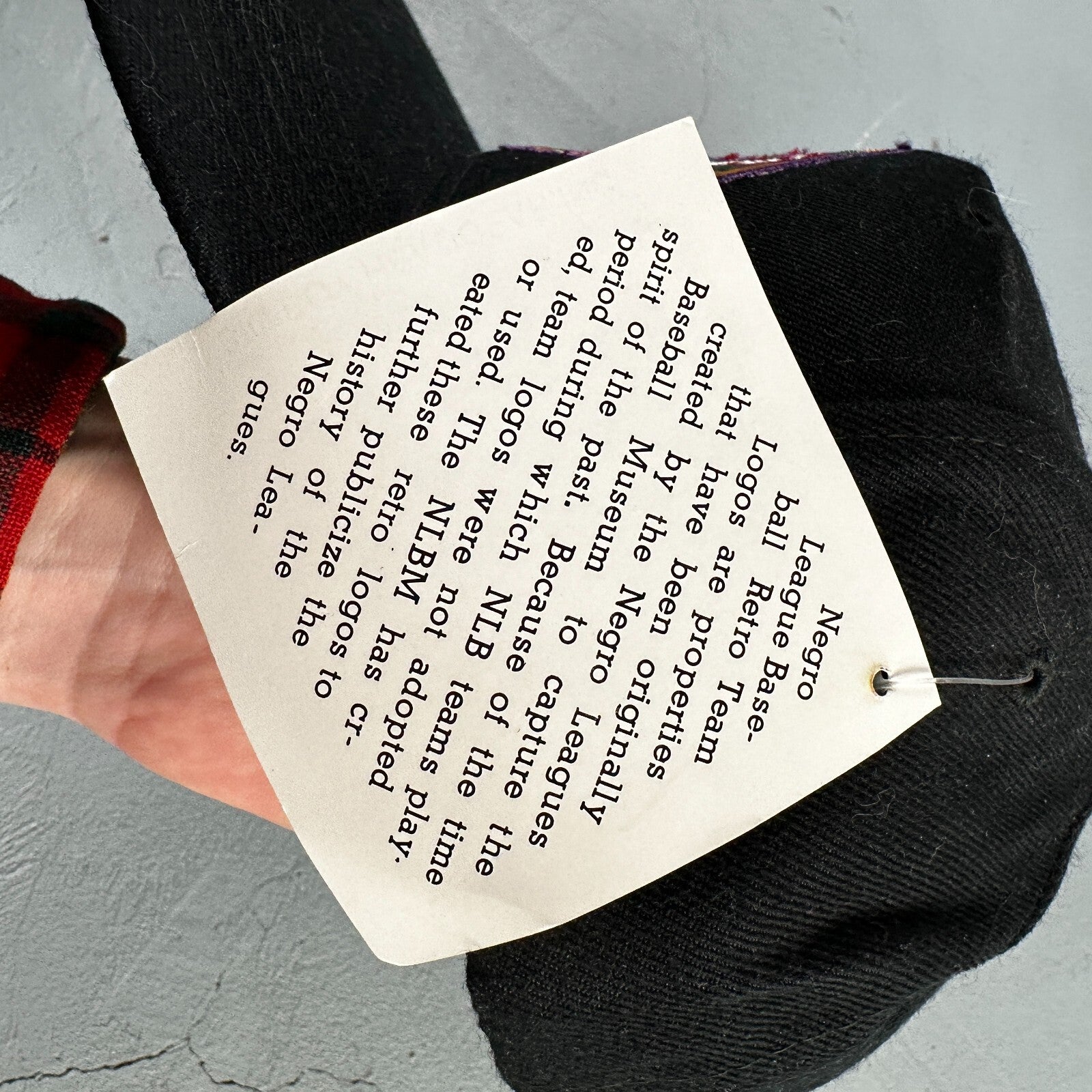 Vtg Big Boy Headgear Hat Kansas City KC Monarchs Strapback Negro League MLB Cap